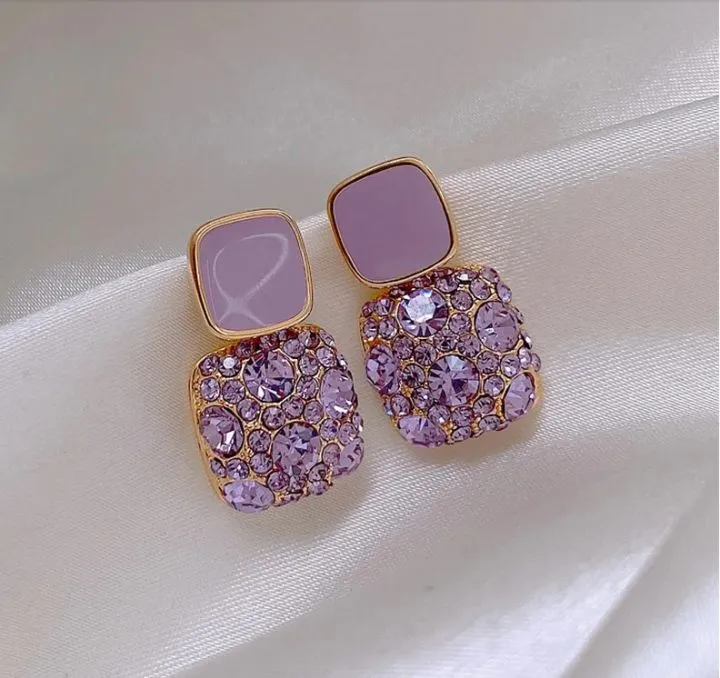 Multicolour Stone zircon earrings for women & girls
